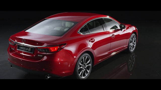 Video Reference: Land vehicle, Vehicle, Car, Mazda, Mid-size car, Automotive design, Mazda6, Full-size car, Sedan, Sports sedan