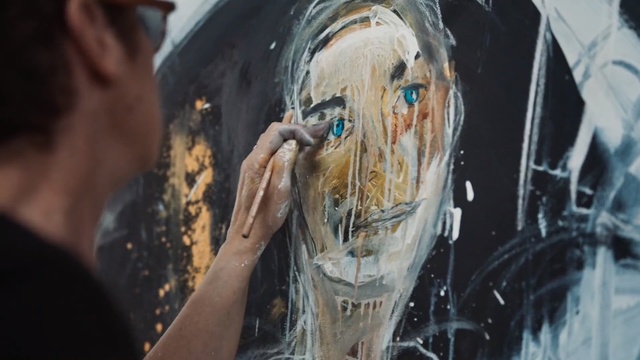 Video Reference: Art, Visual arts, Illustration, Portrait, Mural, Painting, Street art, Person