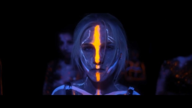 Video Reference: Darkness, Light, Electric blue, Art, Organism, Fun, Fiction, Night, Photography, Fictional character, Person