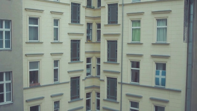 Video Reference: Architecture, Building, Property, Facade, Apartment, House, Window, Home, Real estate, Material property