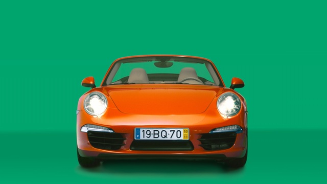 Video Reference: car, motor vehicle, vehicle, sports car, convertible, yellow, automotive design, porsche, model car, porsche 911