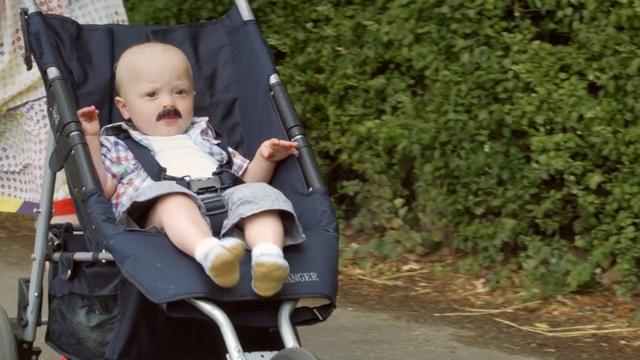 Video Reference: Baby carriage, Product, Baby Products, Swing, Child, Toddler, Person