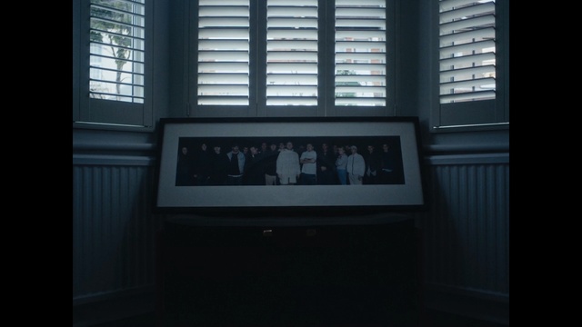 Video Reference: light, window, darkness, technology, display device, daylighting, multimedia, glass, window covering, Person