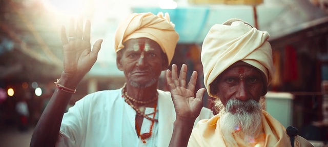 Video Reference: Turban, Dastar, Guru, Headgear, Human, Smile