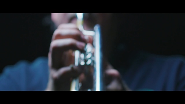Video Reference: darkness, performance, hand, song, muscle, audio, arm, finger, audio equipment, microphone
