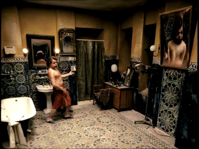 Video Reference: room, darkness, Person