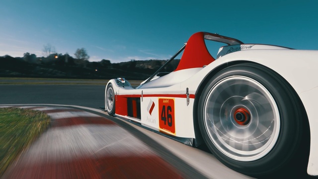 Video Reference: Land vehicle, Vehicle, Car, Race car, Formula libre, Sports car, Automotive design, Group C, Motorsport, Automotive wheel system
