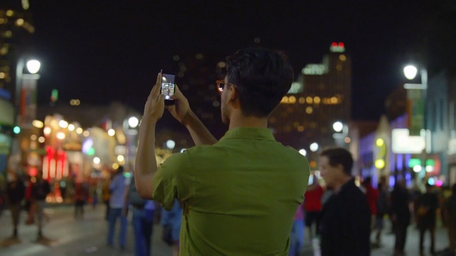 Video Reference: People, Night, Crowd, Light, Snapshot, Lighting, Pedestrian, Fun, Standing, Street, Person