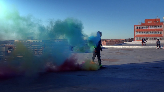 Video Reference: Wave, Sky, Morning, Water, Smoke, Cloud, Wind wave, Sea, Asphalt, Wind