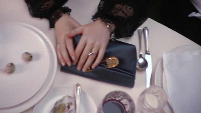 Video Reference: Hand, Nail, Finger, Plate, Dishware, Fashion accessory, Tableware, Jewellery, Metal, Person