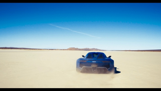 Video Reference: Blue, Automotive design, Natural environment, Sand, Sky, Desert, Vehicle, Landscape, Car, Aeolian landform