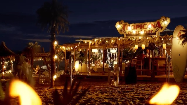 Video Reference: Night, Light, Lighting, Sky, Fun, Architecture, Building, Restaurant, Evening, Home