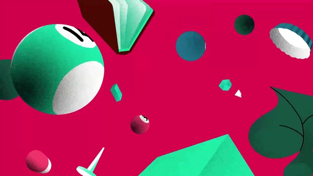 Video Reference: Green, Graphic design, Pink, Circle, Design, Illustration, Clip art, Pattern, Magenta, Ball