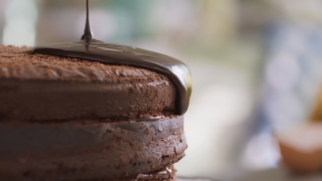Video Reference: Cake, Food, Chocolate, Chocolate cake, Dessert, Ganache, Baked goods, Cuisine, Icing, Buttercream