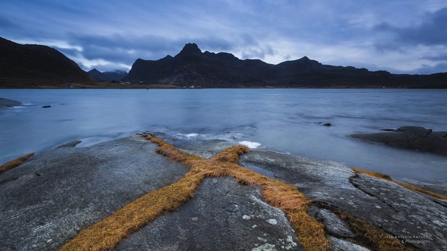 Video Reference: sky, sea, coast, shore, loch, water, cloud, coastal and oceanic landforms, reflection, mountain