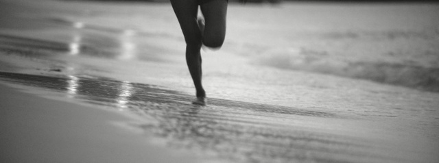 Video Reference: White, Black, Black-and-white, Monochrome photography, Water, Human leg, Leg, Monochrome, Standing, Footwear