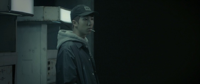 Video Reference: darkness, screenshot, midnight, Person