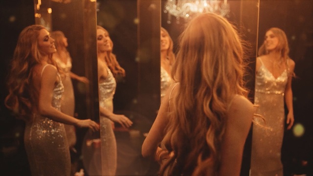 Video Reference: lady, girl, long hair, performance art, model, darkness, scene, midnight, computer wallpaper, Person