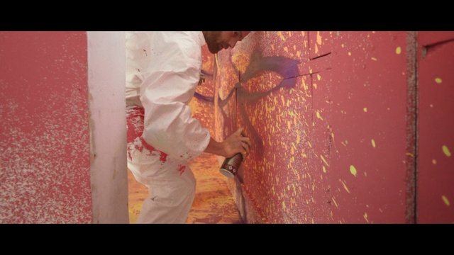 Video Reference: Red, Wall, Pink, Textile, Art, Plaster, Visual arts, Photography, Flesh