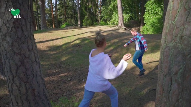 Video Reference: Tree, Play, Woodland, Forest, Leisure