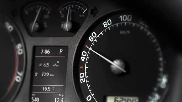 Video Reference: Speedometer, Auto part, Car, Measuring instrument, Vehicle, Gauge, Odometer, Tool, Tachometer, Personal luxury car