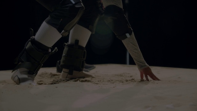 Video Reference: Leg, Footwear, Human leg, Human body, Shoe, Foot, Night, Carmine, Performance