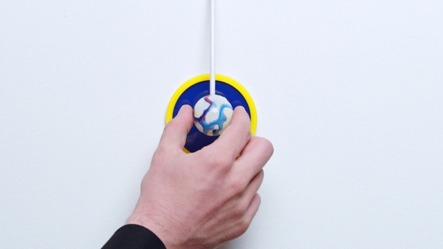 Video Reference: Hand, Footwear, Finger, Logo, Thumb, Easter egg