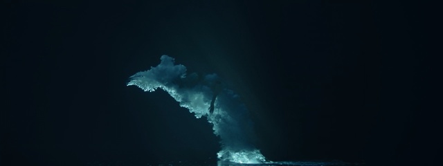 Video Reference: blue, water, atmosphere, geological phenomenon, darkness, sky, night, sea, smoke, computer wallpaper