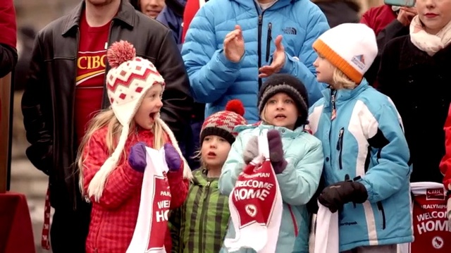 Video Reference: People, Event, Headgear, Fan, Person