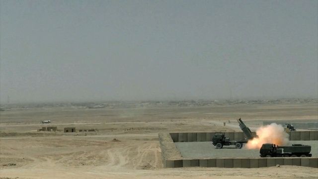 Video Reference: missile, vehicle, sand, ecoregion, dust, air force, landscape, military