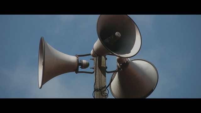 Video Reference: Brass instrument, Megaphone, Loudspeaker, Audio equipment, Wind instrument, Musical instrument, Technology, Sky, Electronic device, Horn