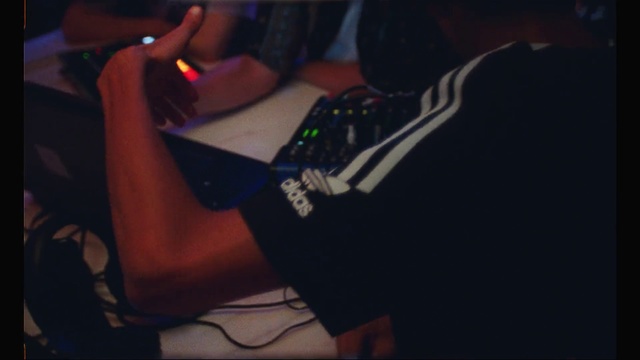Video Reference: Music, Light, Disc jockey, Arm, Electronic instrument, Darkness, Musician, Electronics, Fun, Performance