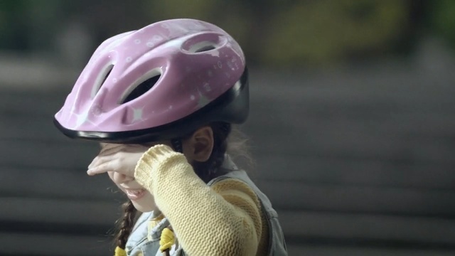 Video Reference: Helmet, Equestrian helmet, Personal protective equipment, Headgear, Hat, Hard hat, Sports equipment, Bicycle helmet