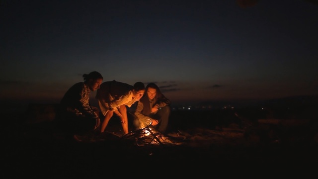 Video Reference: sky, darkness, night, fun, evening, sunset, sunlight, sunrise, recreation, midnight