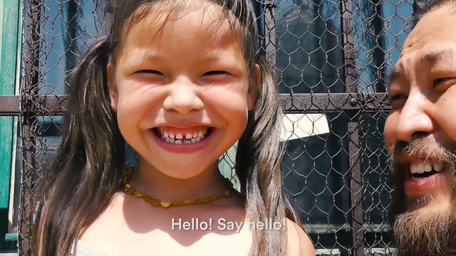 Video Reference: Face, Hair, Tooth, Smile, Facial expression, People, Nose, Child, Head, Happy