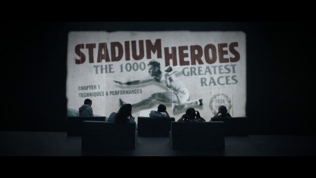 Video Reference: Black, Font, Text, Music, Display device, Advertising, Stage, Performance, Brand, Darkness