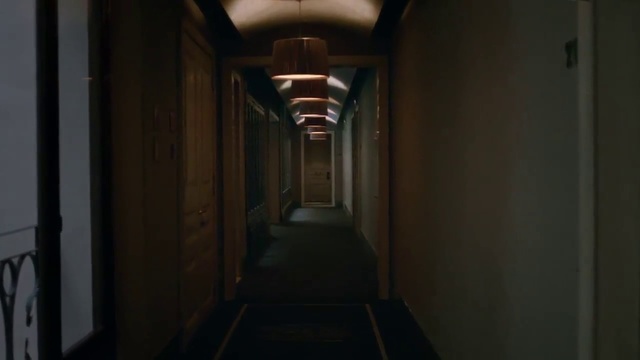 Video Reference: Light, Darkness, Architecture, Room, Building, Photography, Hall, Door, House, Symmetry, Indoor, Cabinet, Sitting, Small, Floor, Kitchen, Refrigerator, White, View, Dark, Stove, Bed, Clock, Oven, Sink, Table, Wall