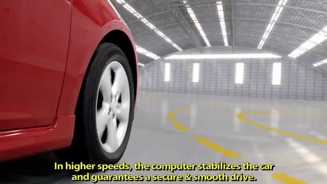 Video Reference: motor vehicle, car, red, mode of transport, automotive design, vehicle, automotive tire, wheel, light, snapshot, Person