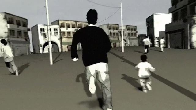 Video Reference: Photograph, Snapshot, Black-and-white, Pedestrian, Walking, Monochrome, Games, Photography, Street, Play, Person