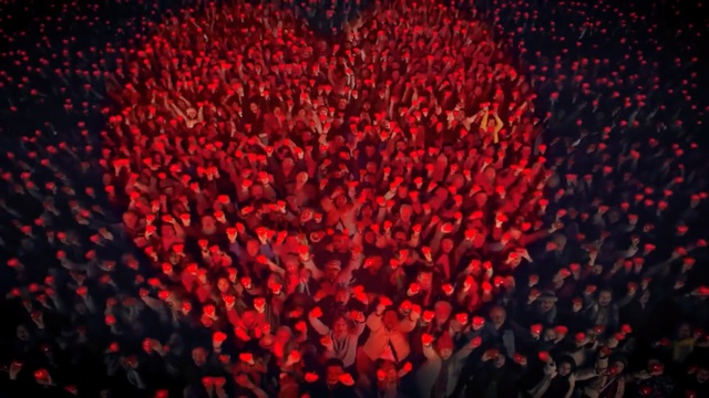 Video Reference: Red, Geological phenomenon, Crowd, Carmine