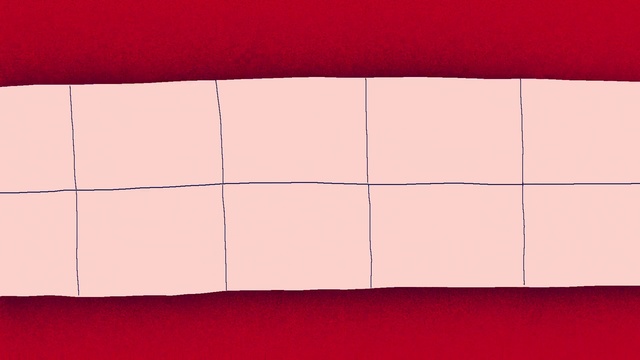 Video Reference: Red, Rectangle, Carmine, Indoor, Table, Sitting, Standing, Room, Dog, Apple, White, Orange, Large, Kitchen, Man, Living, Group, Laying, Abstract, Design, Text, Minimalist