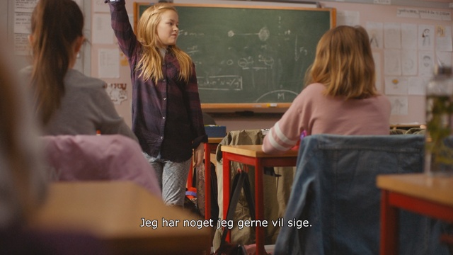 Video Reference: room, girl, teacher, conversation, fun, Person
