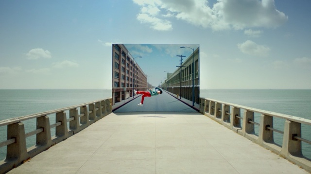 Video Reference: Sky, Fixed link, Pier, Landmark, Sea, Architecture, Bridge, Horizon, Line, Tourism