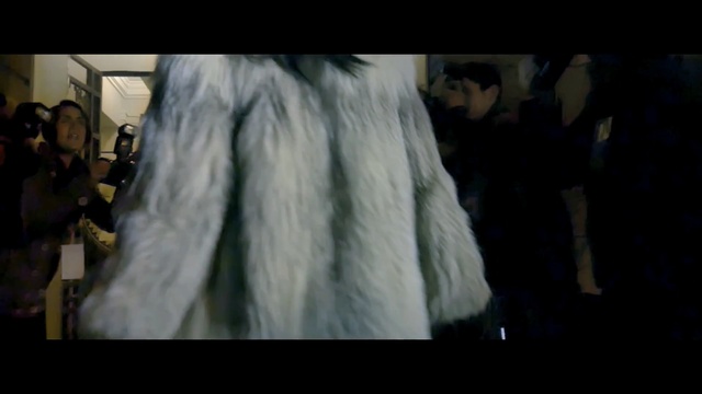 Video Reference: Clothing, Dress, Fur, Fashion, Fur clothing, Gown, Haute couture, Textile, Wedding dress, Bridal clothing, Person