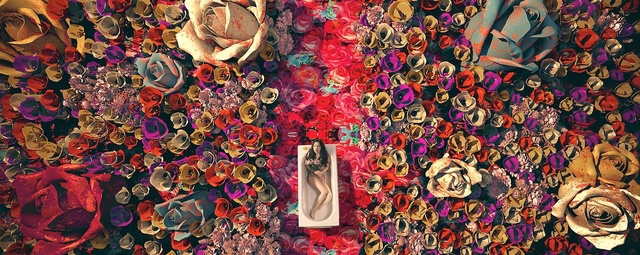 Video Reference: pink, art, psychedelic art, textile, design, pattern, modern art, tradition, magenta