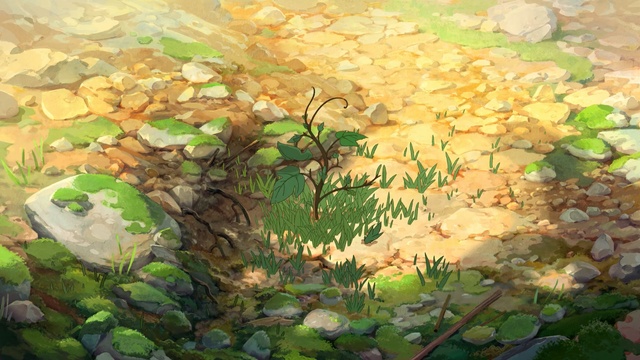 Video Reference: ecosystem, painting, water, leaf, aquatic plant, pond, biome, watercolor paint, watercourse, bank