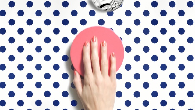 Video Reference: Pattern, Polka dot, Design, Hand, Finger, Music, Circle, Gesture, Dance, Polka, Person