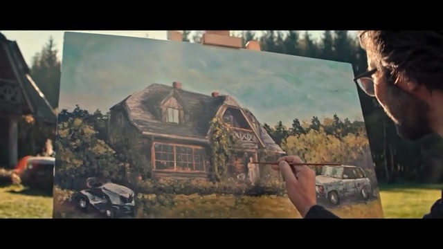 Video Reference: Painting, House, Sky, Photography, Art, Visual arts, Tree, Adaptation, Architecture, Adventure game