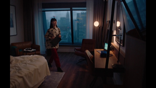 Video Reference: Room, Bed, Furniture, House, Interior design, Photography, Bedroom, Window, Screenshot, Living room
