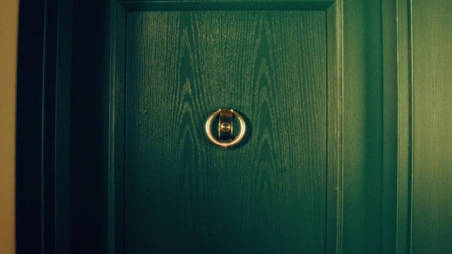 Video Reference: Green, Blue, Turquoise, Teal, Yellow, Wood, Line, Door, Pattern, Circle